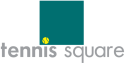 logo tennis square